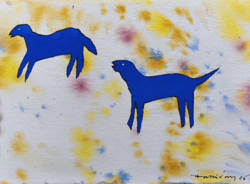 Fantasy Animals, Blue Sheep