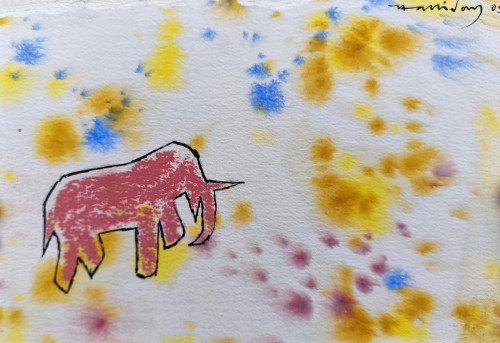 Fantasy Animal, Pink Elephant