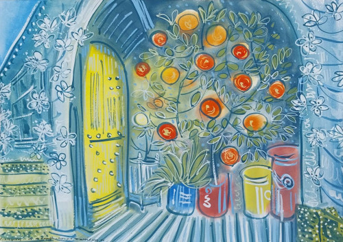 The Door of the Orangery