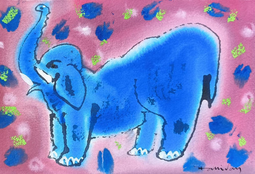 Blue Elephant I