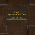 Mudie's Squeezer Card Table