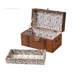 Miniature Leather Trunk