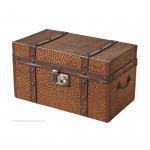 Miniature Leather Trunk