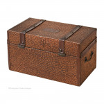 Miniature Leather Trunk