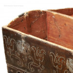 Leather Covered Domed Trunk
