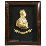 Wellington Gilt Bronze Plaque