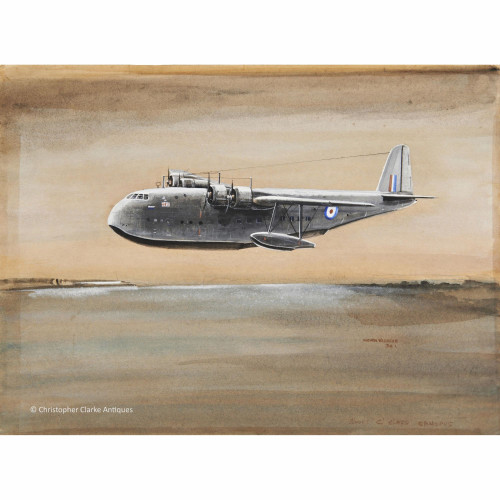 Canopus Flying Boat by Norman Wilkinson