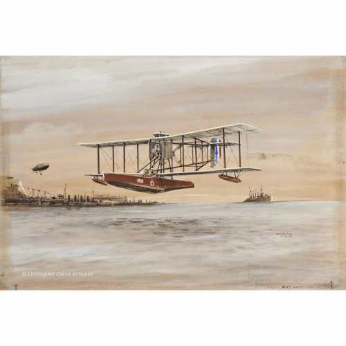 SOLD Sopwith BAT Biplane by Norman Wilkinson