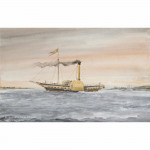 'Only On Sundays' Ferry by Norman Wilkinson