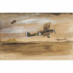 De Havilland Bomber by Norman Wilkinson