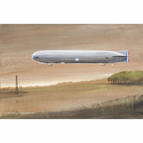 The Airship HMA No. 24 by Norman Arnold