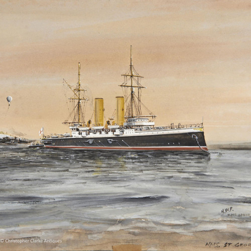 HMS St. George by Harry Price