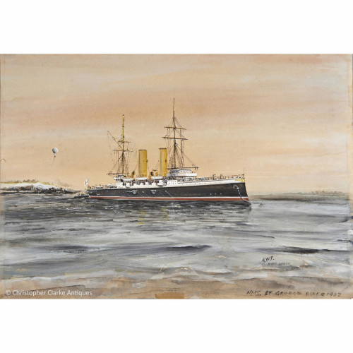 HMS St. George by Harry Price