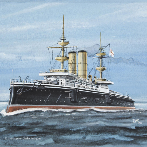 HMS Magnificent by Harry Price