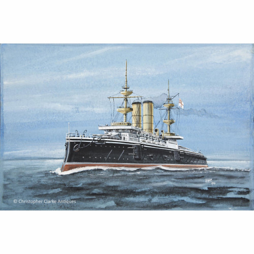 HMS Magnificent by Harry Price
