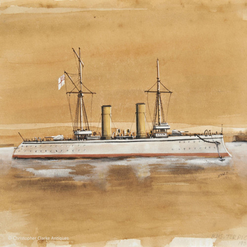 HMS Terpsichore by Harry Price