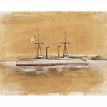 HMS Terpsichore by Harry Price