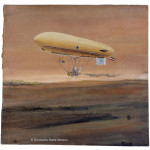 The German Airship PL6 by Norman Arnold