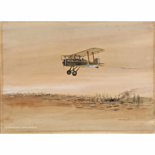 Wolseley S.E.5a Biplane by Norman Wilkinson