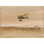 Wolseley S.E.5a Biplane by Norman Wilkinson