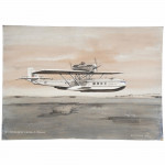 Dornier Wal Flying Boat by Norman Wilkinson