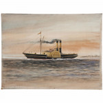 SOLD SS Cumbria - Paddle Tug by Norman Wilkinson