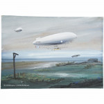 The Dover Airship Patrol by Norman Wilkinson