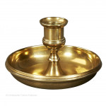 Cast Brass Brighton Buns Candlesticks