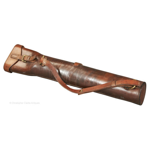 Leather Madsen Gun Barrel Case