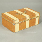 Painted Tin Cash Box