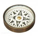 Floating Brass Compass
