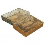 Ancient Lock Box Biscuit Tin