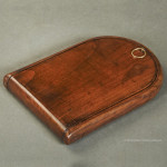 Small Arched Campaign Mirror