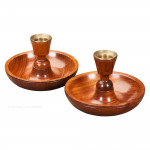 Anglo Indian Brighton Bun Candlesticks