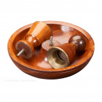 Anglo Indian Brighton Bun Candlesticks