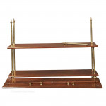 Mahogany Campaign Shelves RESERVED