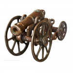 Brass Cannon Model