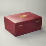 Red Despatch Case With Cover
