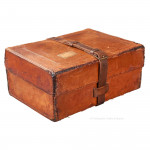 Red Despatch Case With Cover