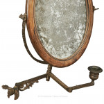 Tent Pole or Bracket Campaign Mirror