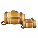 Four Quarts Oak Keg