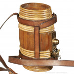 One Quart Oak Campaign Keg