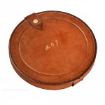 Low Round Leather Case