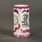 Splashed Lustre Maritime Tankard