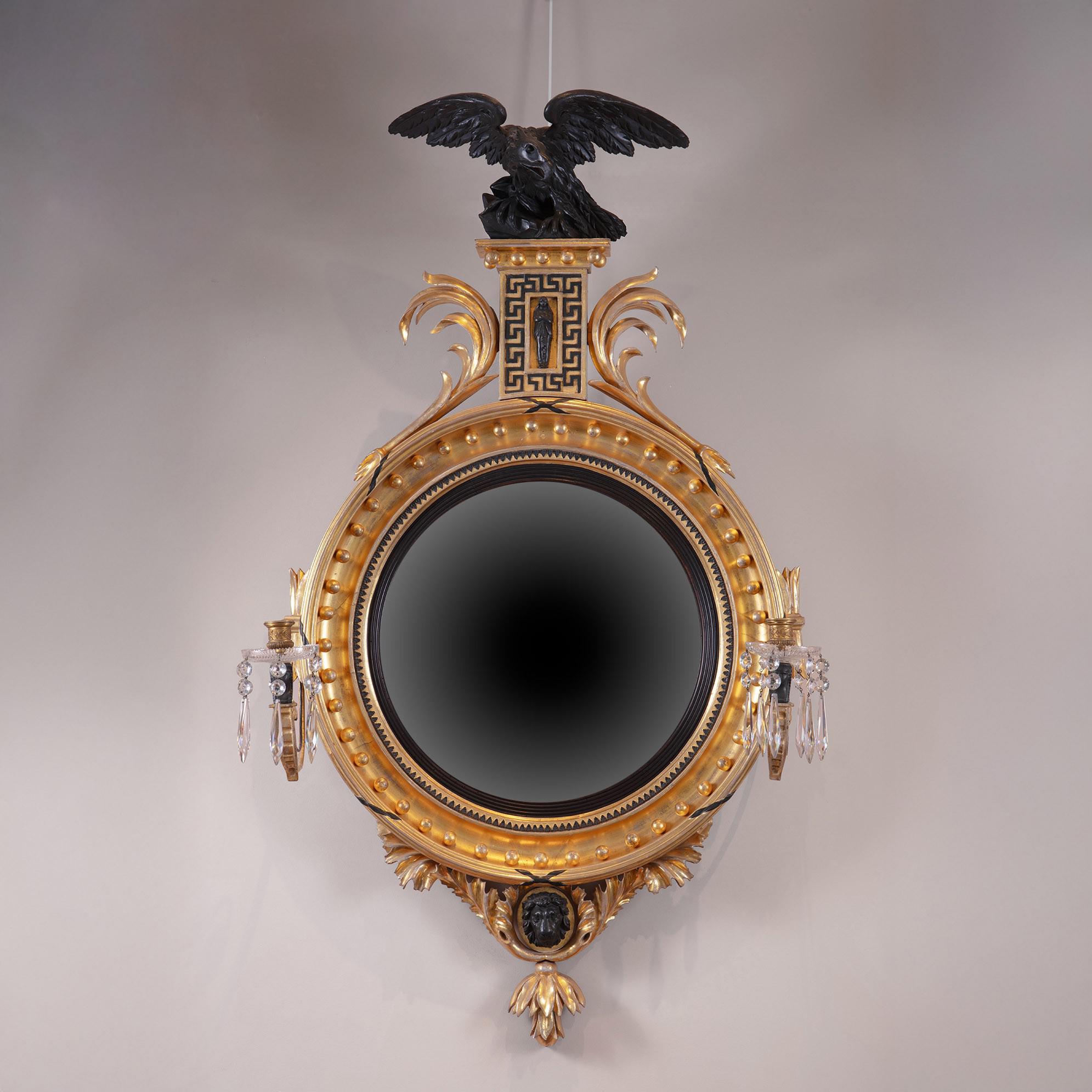 A Regency convex mirror