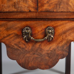 A George III mahogany night table