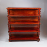 A Regency period mahogany bookcase