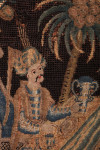 An early 18th century bizarre style needlework picture