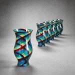 A set of six Venetian table lanterns