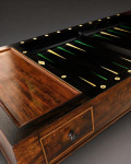 A 19th century tric-trac table